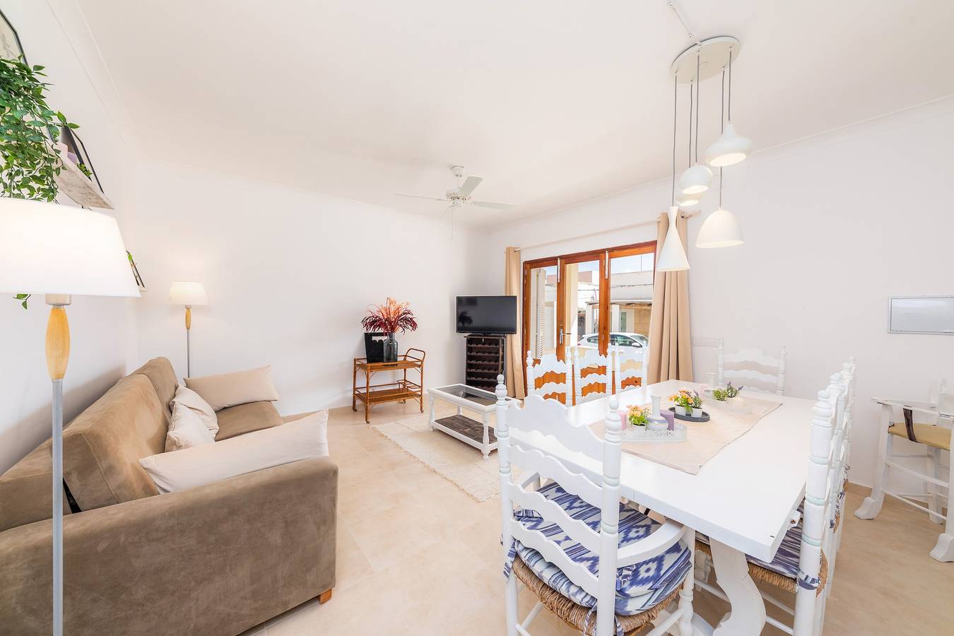 Ferienhaus 'Casa Bahia Colonia' mit Meerblick, Garten und Wlan in Colònia de Sant Pere, Artà