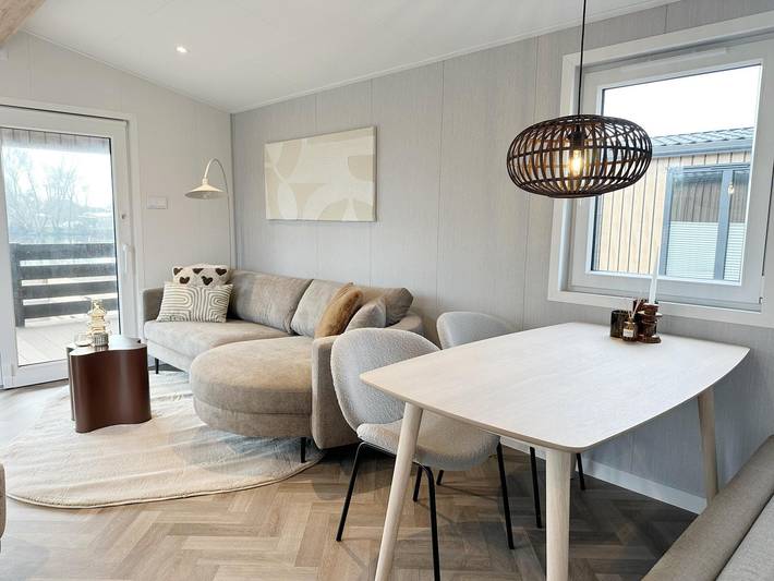 Chalet für 4 Personen, mit Terrasse und Seeblick sowie Garten in Nordholland - 3