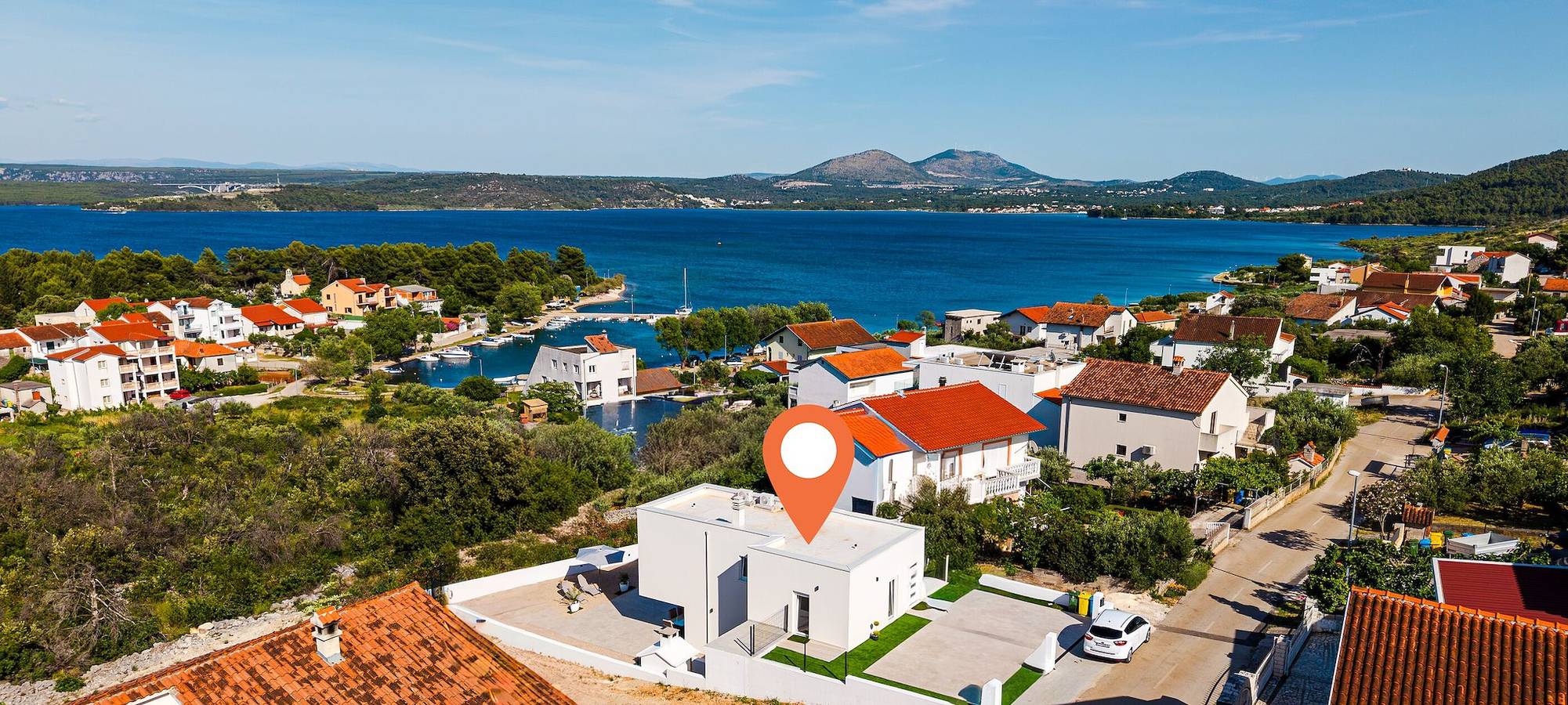 Villa Raslina Sea View in Raslina, Šibenik-Knin