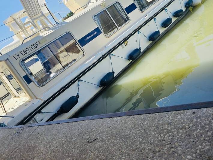 Hausboot für 6 Personen, mit Haustier in Südfrankreich