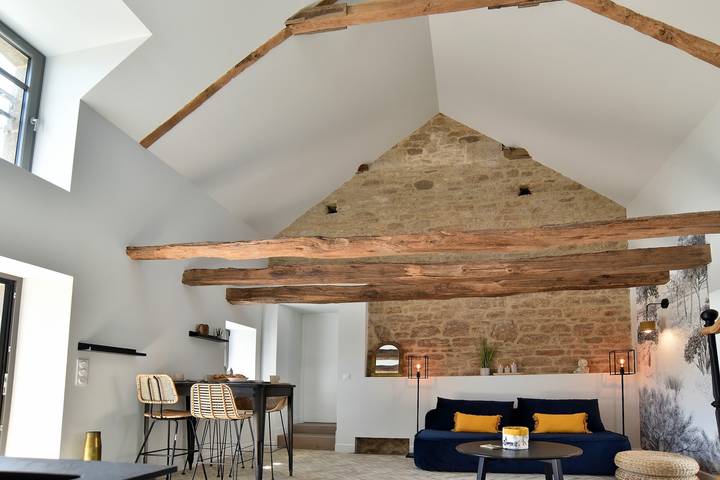 Location de vacances pour 6 personnes, avec terrasse ainsi que jardin et jacuzzi à Dinan - 3