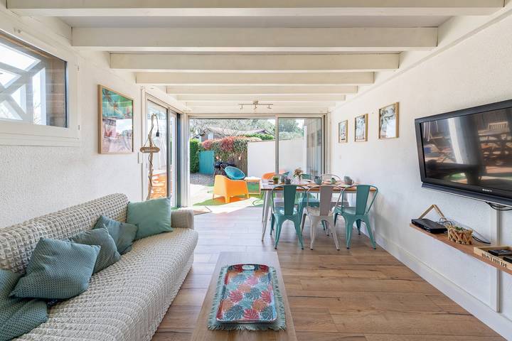 Villa 13 - En duplex, jardin privé à 400m du lac in Biscarrosse, Côte d’Argent
