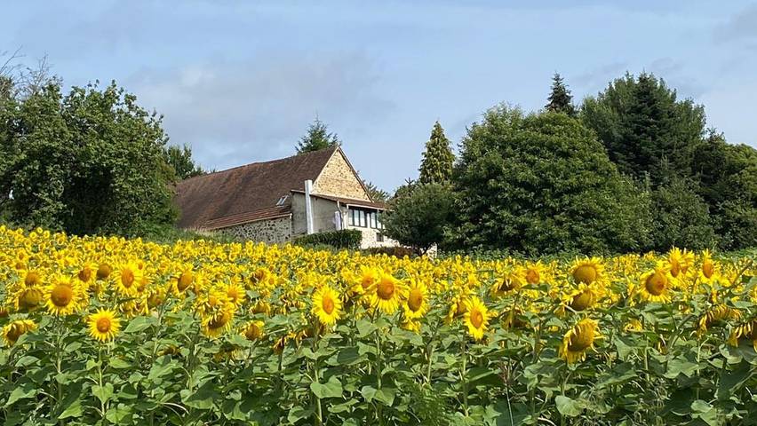 Maison de vacances pour 4 personnes, avec vue et jardin