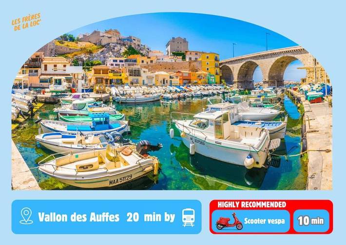 Gîte pour 4 personnes, avec terrasse dans Stade Vélodrome - 3