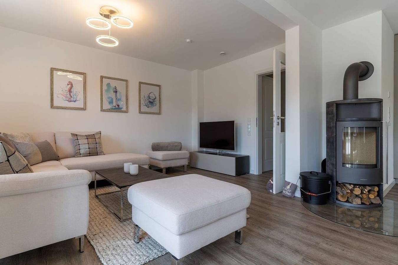 Taschenkrebs - Traumhafte Reethaushälfte für hohe Ansprüche! in St. Peter-Bad, St. Peter-Ording