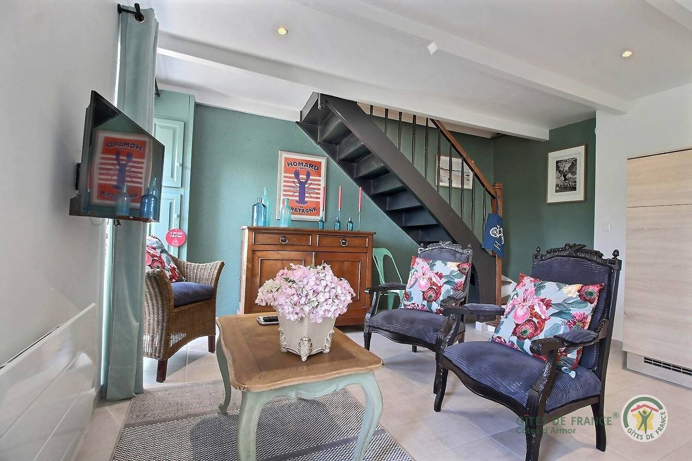 Ty Mamam in Trégastel, Costa de granito rosa