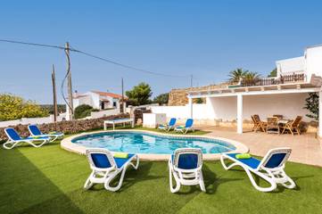 Chalet in Cala en Porter, Municipio de Alaior für 6 