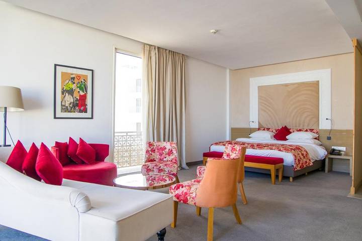 Hotel für 2 Personen, mit Terrasse und Ausblick sowie Pool in Tanger