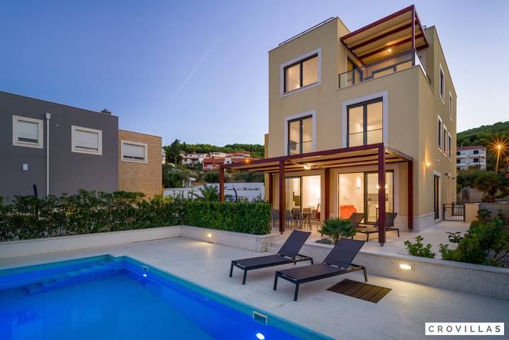 Villa pour 12 personnes, avec vue sur l’océan à Slatine - 2