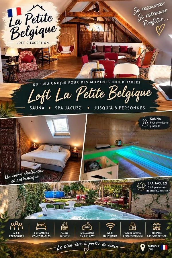 Ferienwohnung für 8 Personen, mit Garten und Whirlpool sowie Sauna und Pool - 1