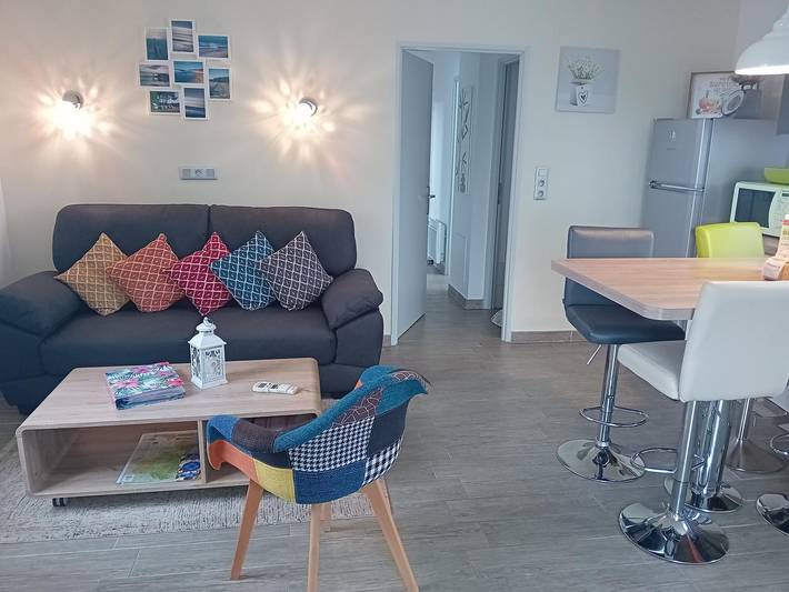 Gîte pour 4 personnes, avec terrasse et jardin à Saint-Michel-Escalus