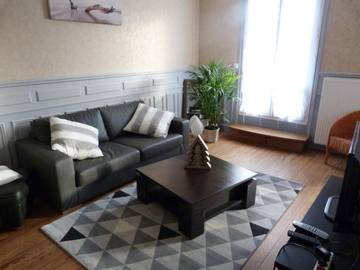 Gîte pour 4 personnes, avec vue et balcon dans Office De Tourisme De Mers Les Bains