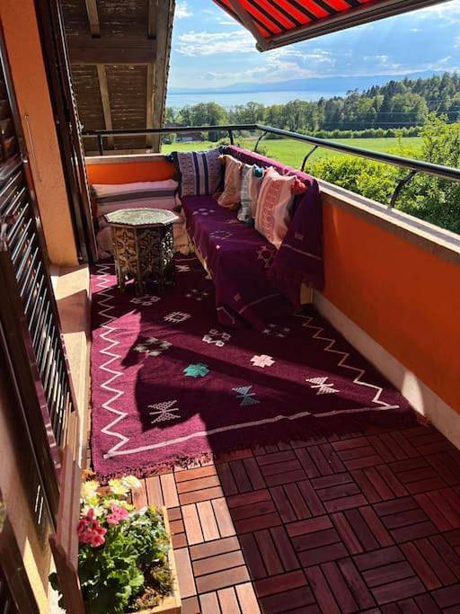 Gîte pour 6 personnes, avec vue et balcon à Pully - 3