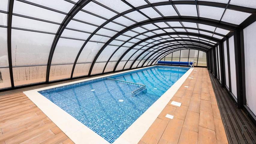 Apartament wakacyjny dla 4 osób, z Balkon i Basen oraz Widok w Sztutowo