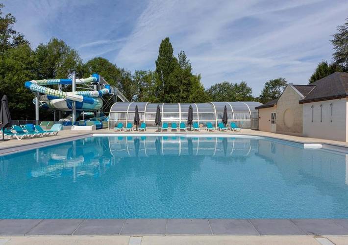 Camping pour 6 personnes, avec Bassin pour enfant et Piscine