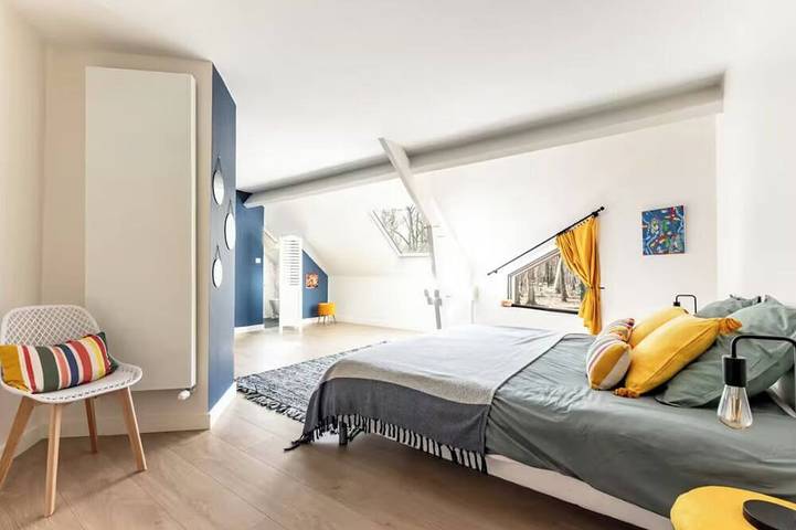 Location de vacances pour 12 personnes, avec jacuzzi ainsi que sauna et jardin, animaux acceptés à Rochefort-en-Yvelines - 2