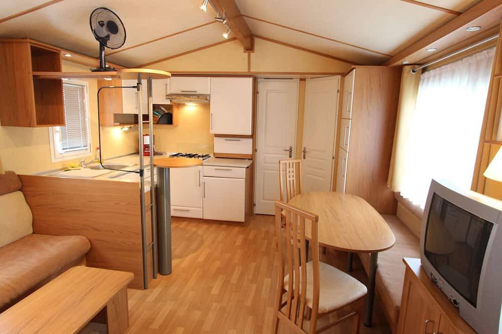 Mobilheim am Völkermarkter Stausee in Völkermarkt, Unterkärnten
