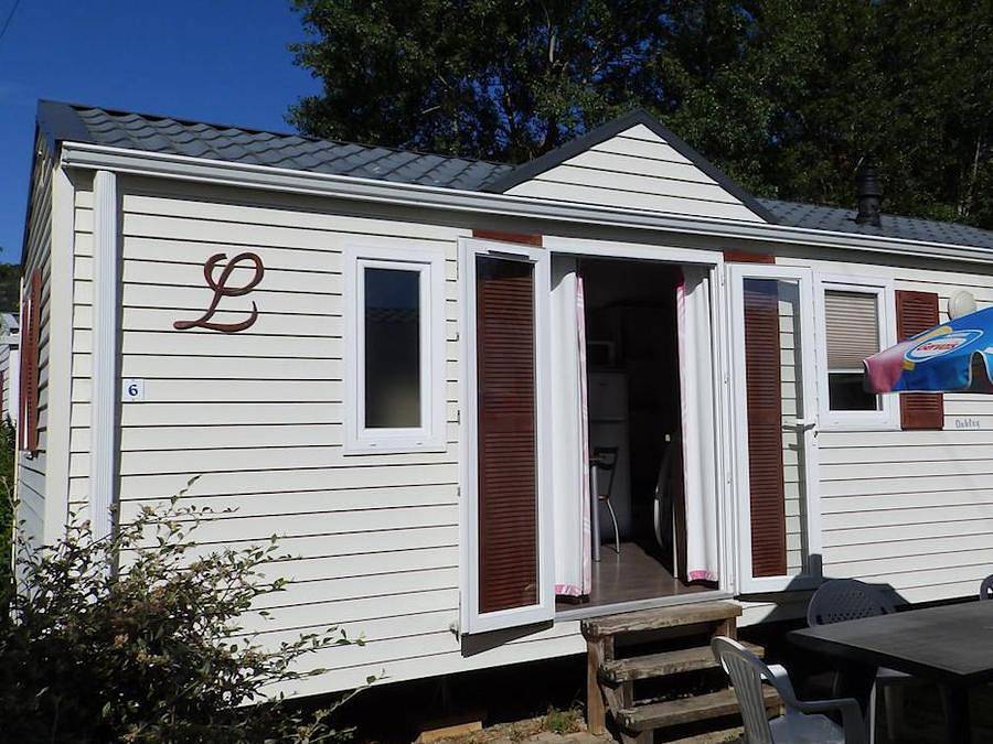Camping Le Tivoli - Mobilheim 4 personen - Oakley 2007 in Mende, Cevennen