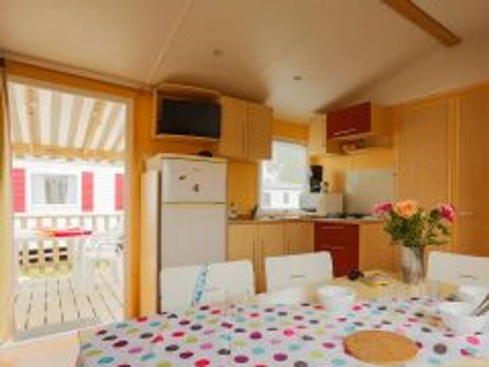 Camping Le Grand Pré - Mobilhome 5 personnes - Evasion in La Terrière, La Tranche-sur-Mer
