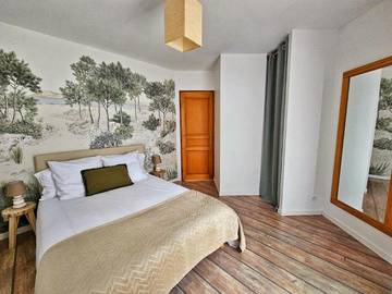 Cottage pour 2 personnes, avec jardin et terrasse à Biganos