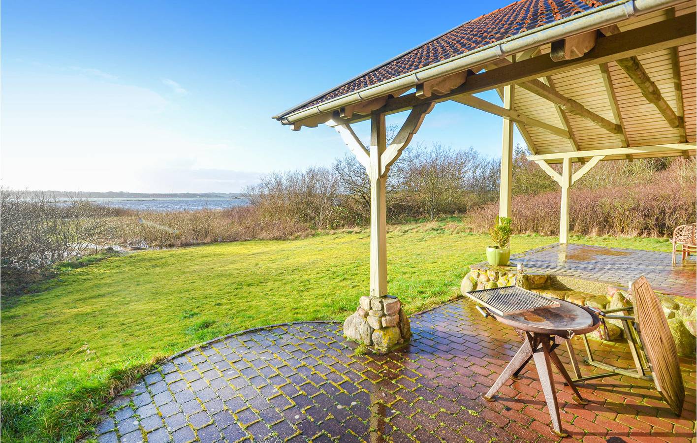 Ferienhaus für 4 Personen mit Terrasse in Kirkeby (Thyholm), Thyholm