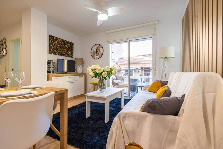 Apartamento para 4 personas, con jardín en San Pedro del Pinatar