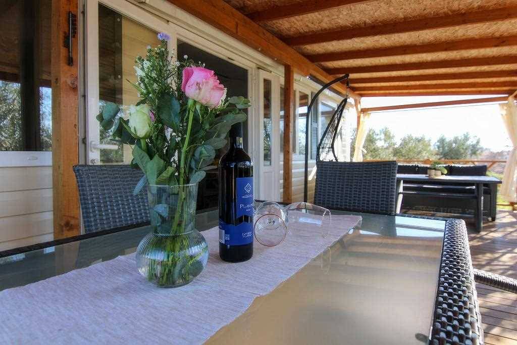 Mobilheim Olive Tree mit privatem Whirlpool in Pakostane, Zadar