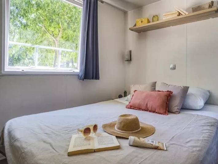 Mobil home pour 6 personnes, avec bassin pour enfant à Saint-André - 4