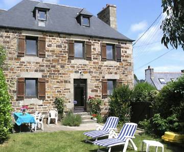 Gîte pour 9 personnes, avec terrasse et jardin, animaux acceptés dans Port du Linkin