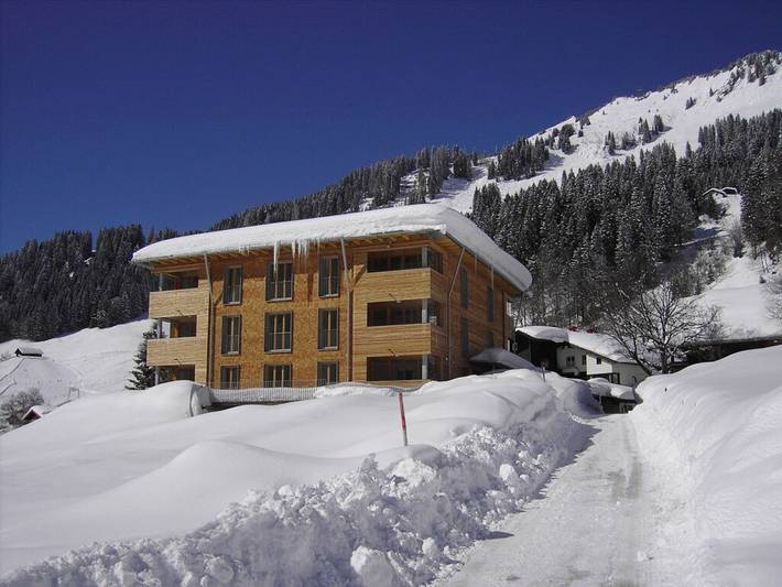Ferienhaus für 2 Personen, mit Garten und Balkon im Kleinwalsertal