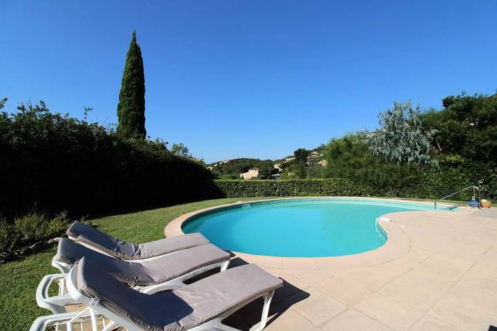 Villa für 10 Personen mit privatem Pool in der Domaine de Valcros in La Londe-les-Maures in La Londe-les-Maures, Mittelmeerküste (Frankreich)