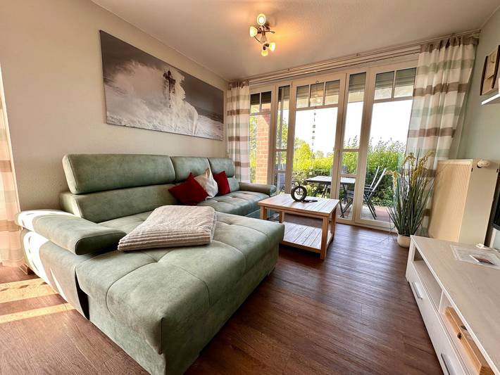 Ferienwohnung für 4 Personen, mit Terrasse und Sauna in Dorum