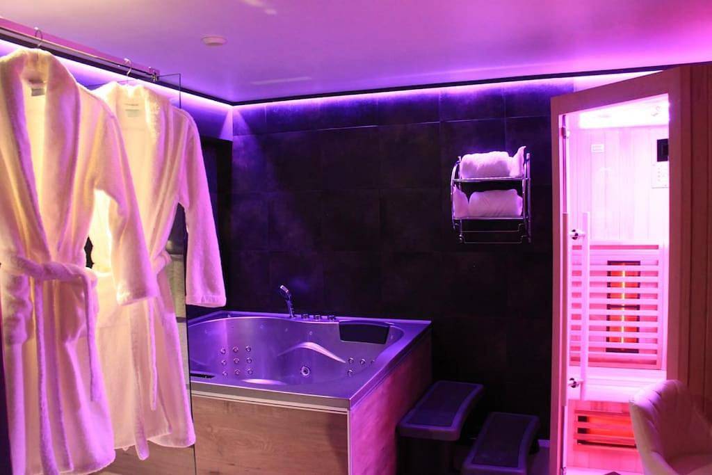 Appartement entier, L'Ecrin duplex balnéo & Sauna in Troyes, Aube