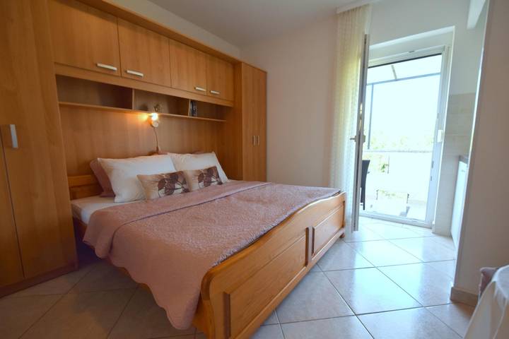 Vakantiewoning voor 2 personen, met balkon/terras, met huisdier op Krk