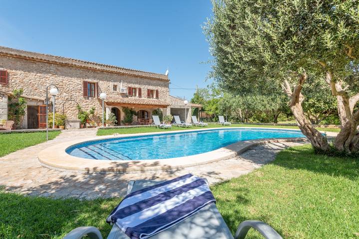 Casa de vacaciones para 6 personas, con Jardín en Búger
