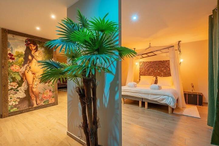 Suite lost paradise avec spa et sauna privatif in Zuydcoote, Côte des dunes de Flandres