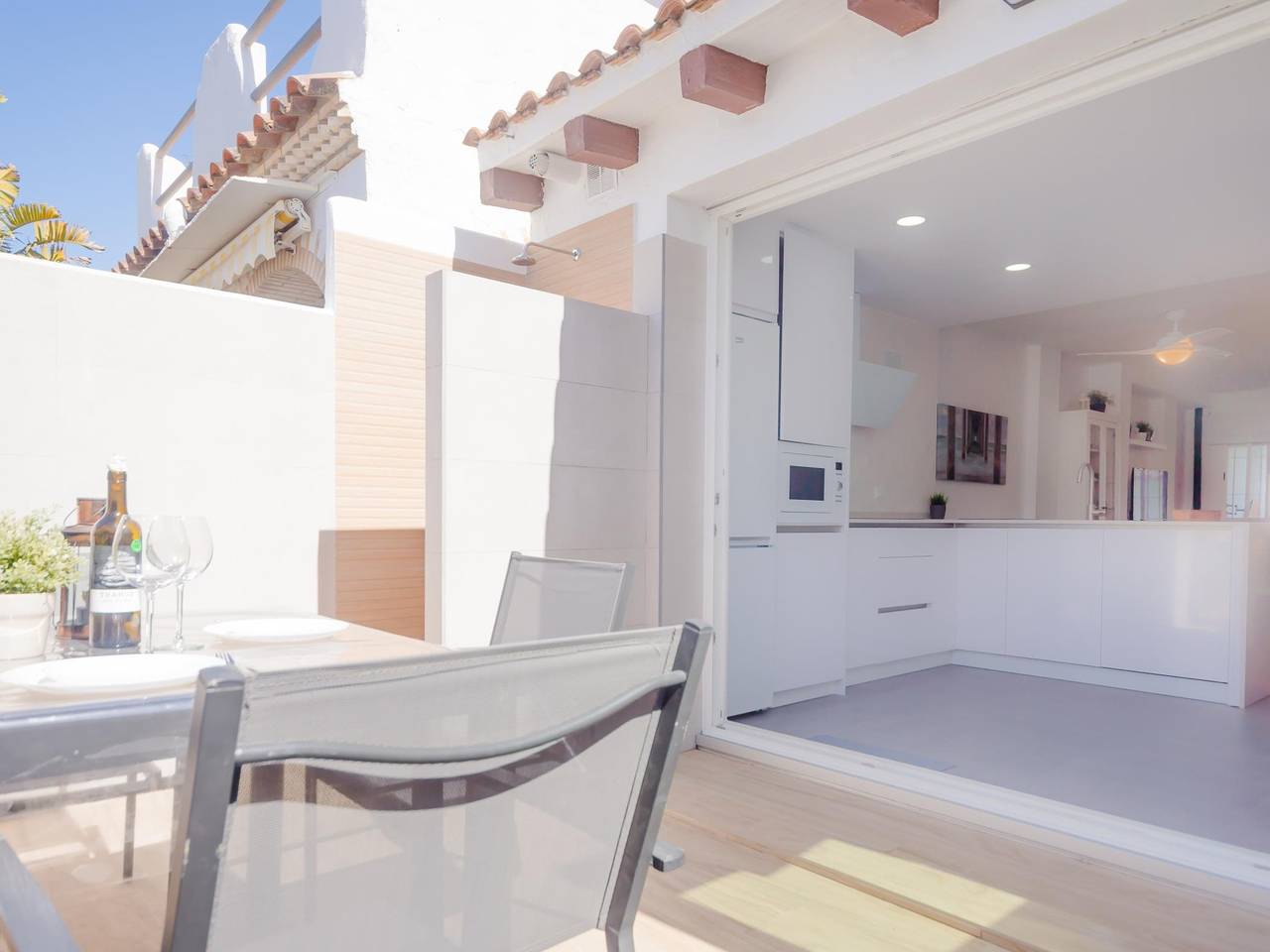 Duplex con piscina Real de La Barrosa in Los Gallos-Cerromolino, Chiclana de la Frontera