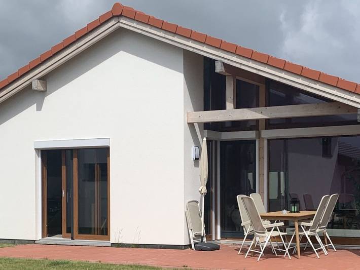 Ferienhaus mit Meerblick für 4 Personen, mit Balkon und Pool sowie Garten am Jadebusen - 3