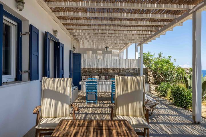 Gîte pour 5 personnes, avec balcon dans Sérifos - 3