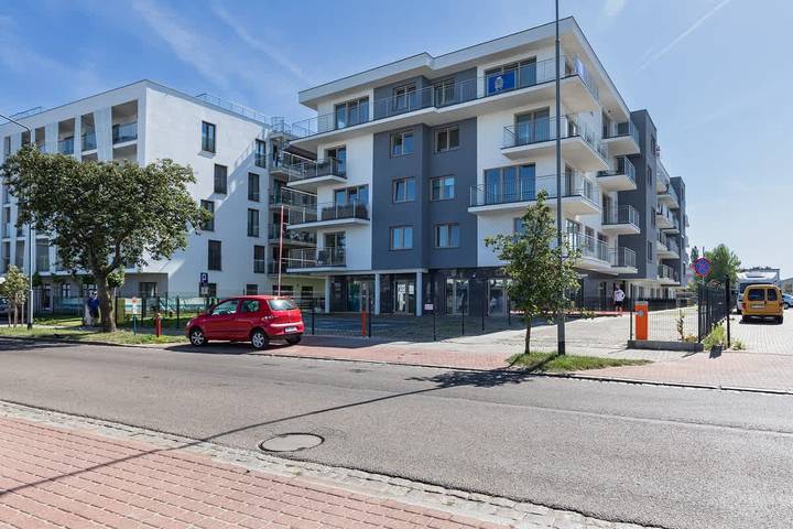 Ganze Wohnung, Stylish Apartment with Balcony | Parking | Close to the Beach in Kolberg, Baltic Sea Pomerania