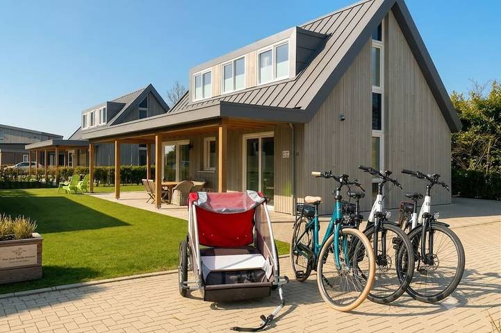 Villa für 8 Personen, mit Terrasse und Garten in Kamperland