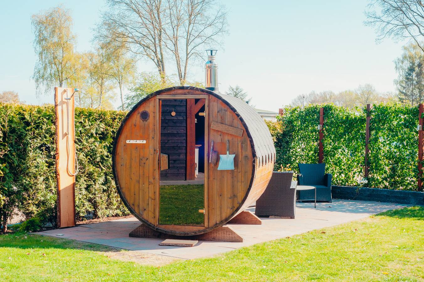 Recreatiepark De Boshoek — Veluwelodge met jacuzzi en sauna | 4 tot 6 personen in Veluwe