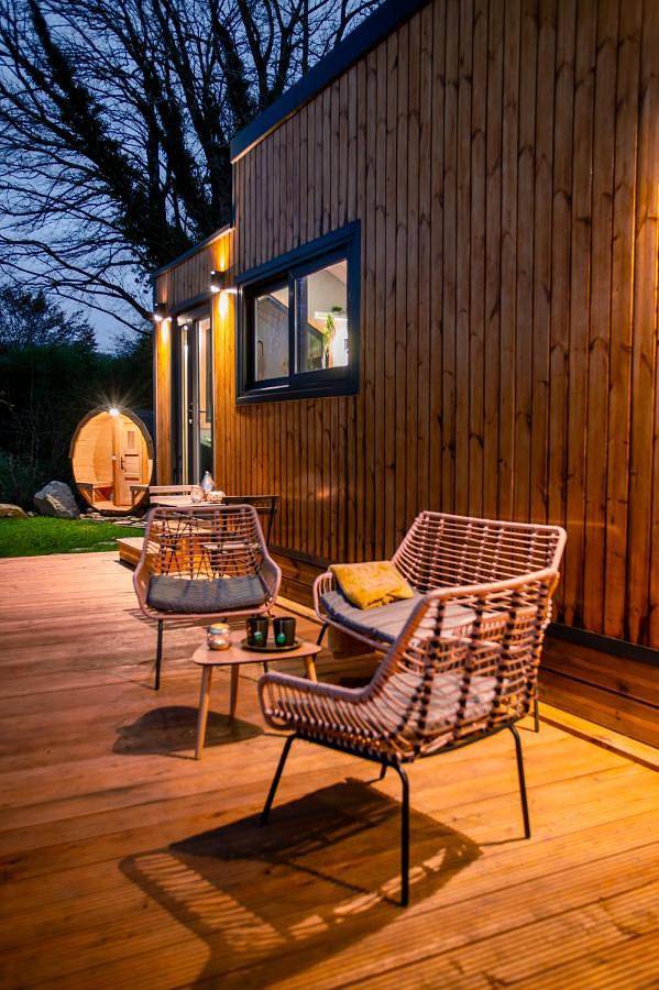 Location de vacances pour 2 personnes, avec sauna et terrasse ainsi que jardin et jacuzzi à Saint-Michel-de-Montjoie - 2