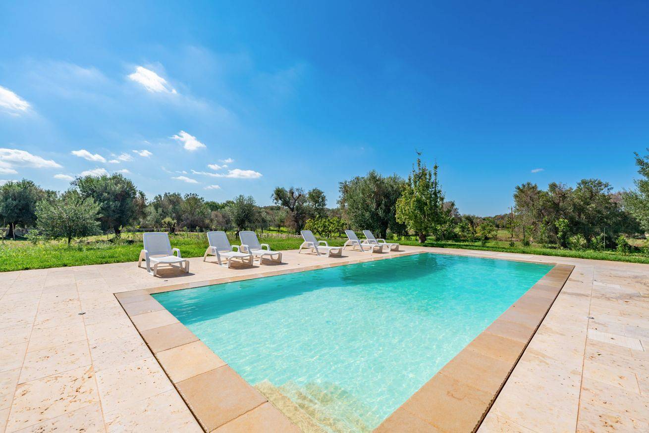 Villa für 14 Personen mit Garten in Carovigno, Salento