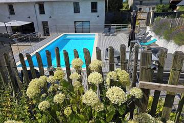 Gîte pour 15 personnes, avec sauna et jardin à Bricqueville-sur-Mer