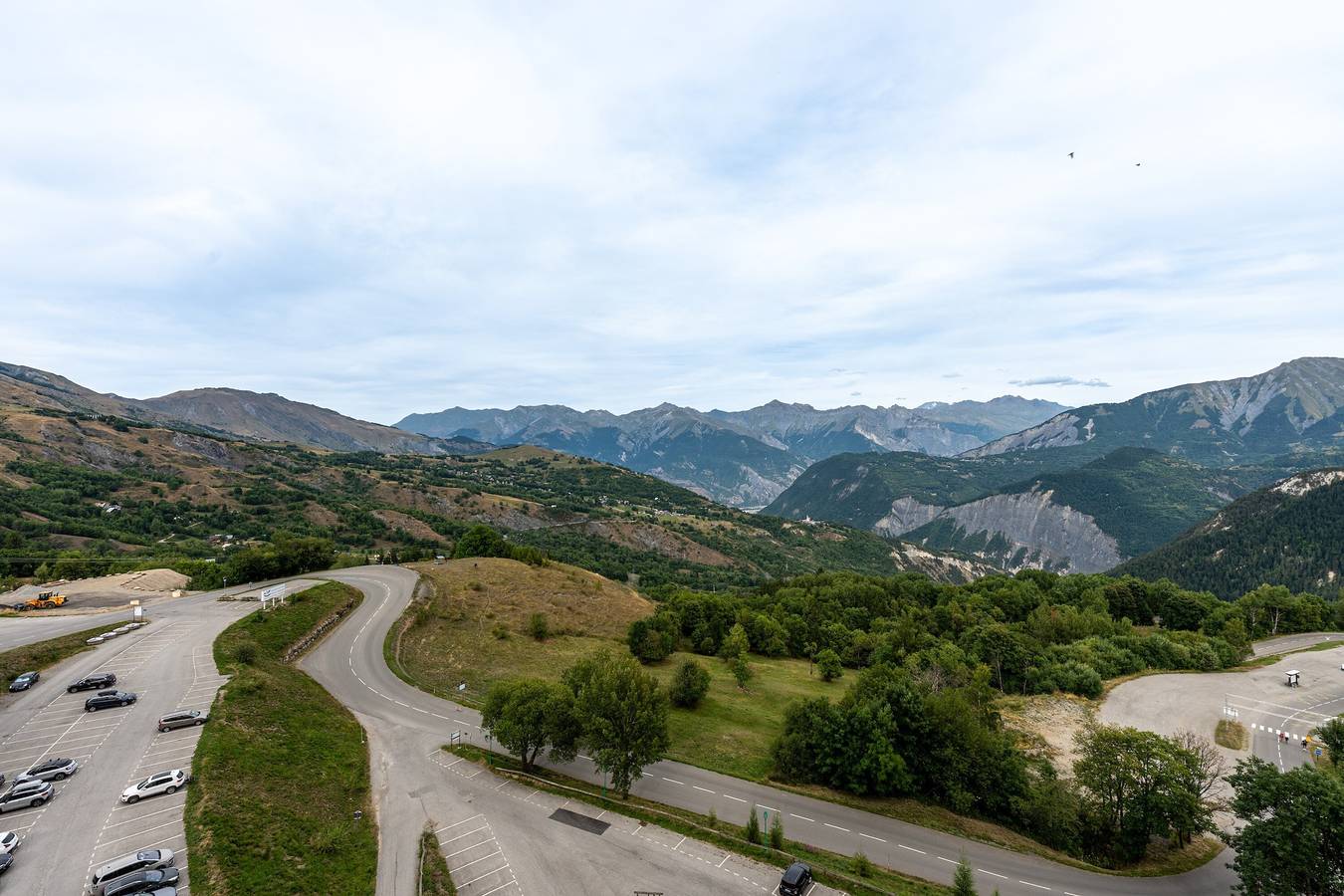 Estudio entero, Estudio 'Avec Vue Splendide' con Vista a la Montaña y Balcón in Le Corbier, Villarembert