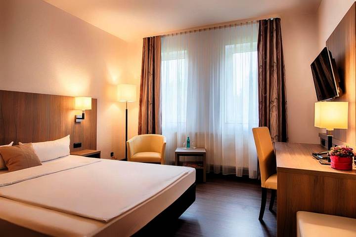 Hotel für 10 Personen, mit Terrasse und Garten sowie Sauna in Bochum - 4