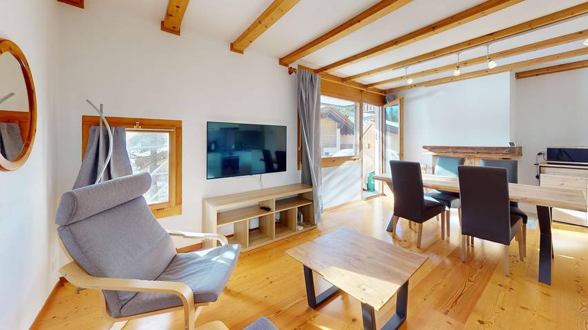 Ferienwohnung für 2 Personen, mit Balkon und Ausblick in Bregaglia - 3