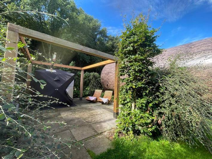 Camping voor 3 personen, with Balkon and Terras as well as Tuin and Sauna in Hardenberg