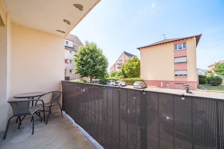 Ferienwohnung für 2 Personen, mit Balkon in Colmar - 4